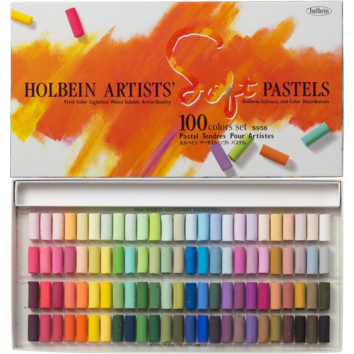Holbein Soft Pastel S956 100 Color Set 09956