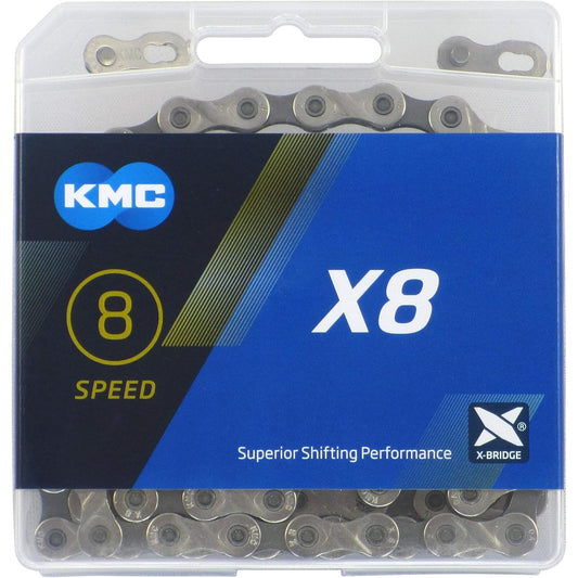 KMC X8 Chain 8 Speed/8S/8 Speed 116Links [Parallel Import]