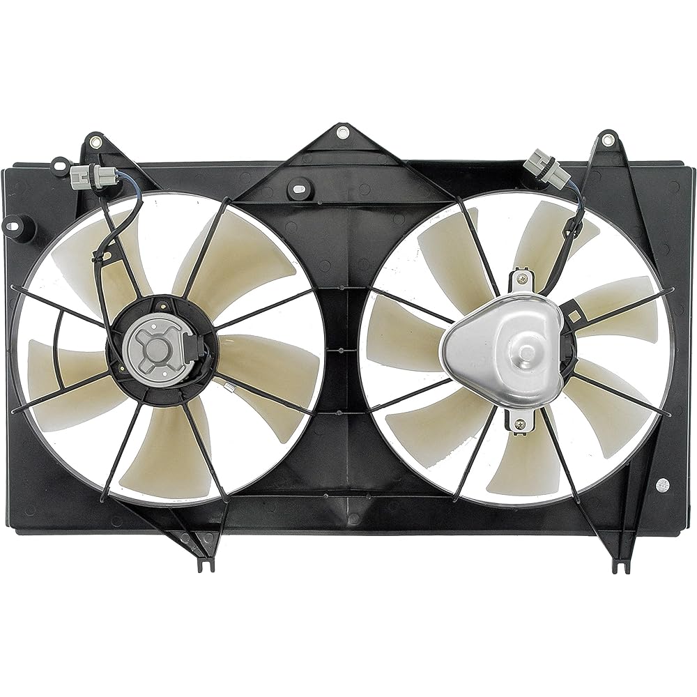 DORMAN 620-531 Engine cooling Fan ASembri Specified Toyota Model Black