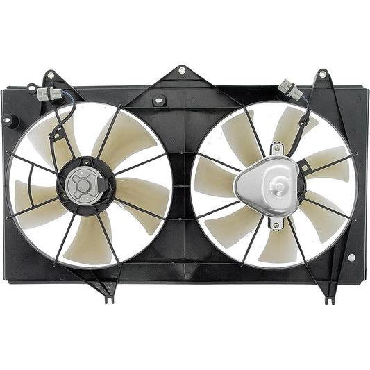 DORMAN 620-531 Engine cooling Fan ASembri Specified Toyota Model Black