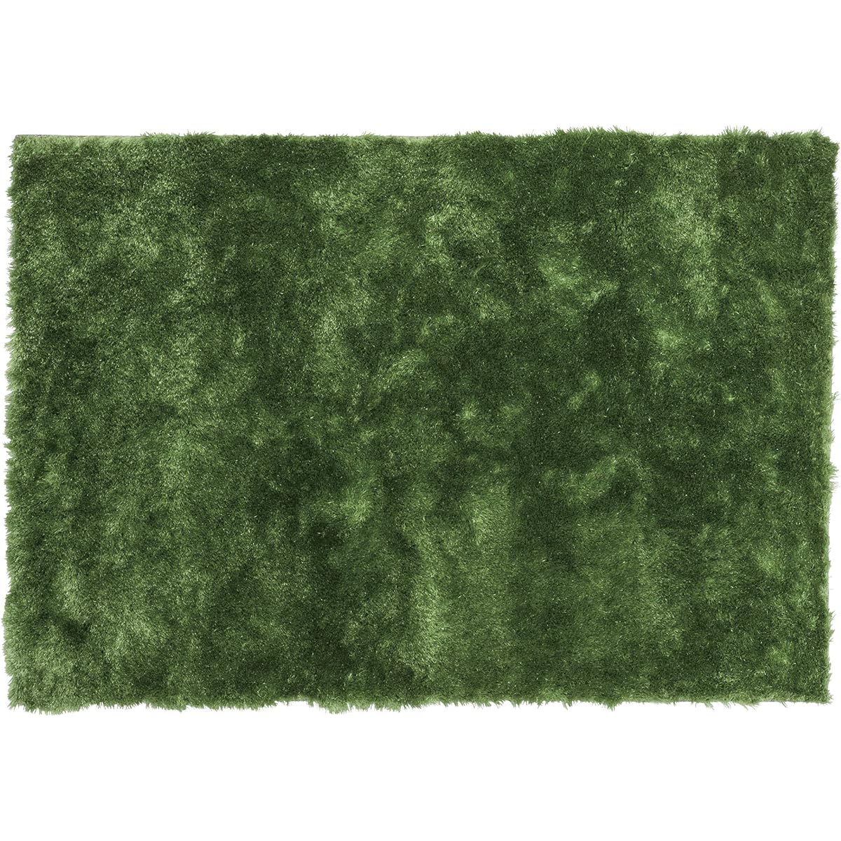 Azumaya-kk Rug Green Width 90 x Depth 130cm Shaggy Rug RG-22GR