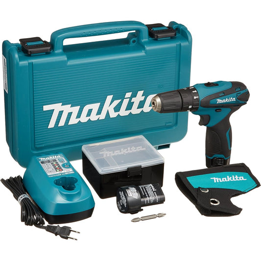 Makita Rechargeable Vibratory Driver Drill 10.8V 1.3Ah with 2 Batteries HP330DWX