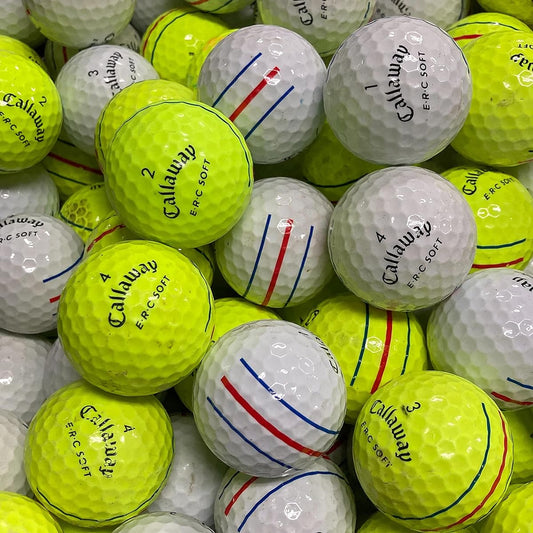 Callaway ERC Soft Lost Balls 30 Pieces B Rank Used Golf Ball Set