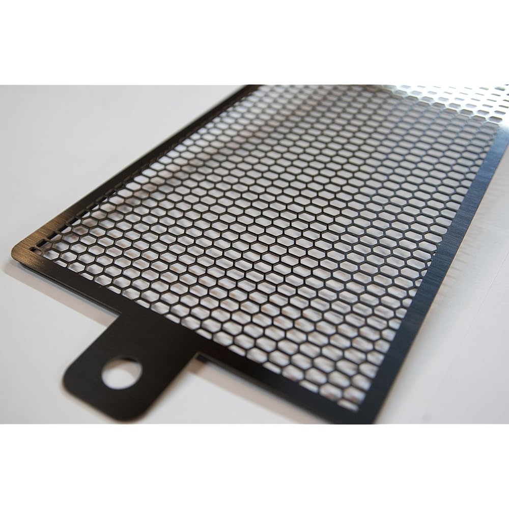 Terada Motors Harley-Davidson Milwaukee Eight Softail Oil Cooler Core Guard Black RG-5 [Made in Japan] Harley MW8 Street Bob Breakout Fat Boy Low Rider