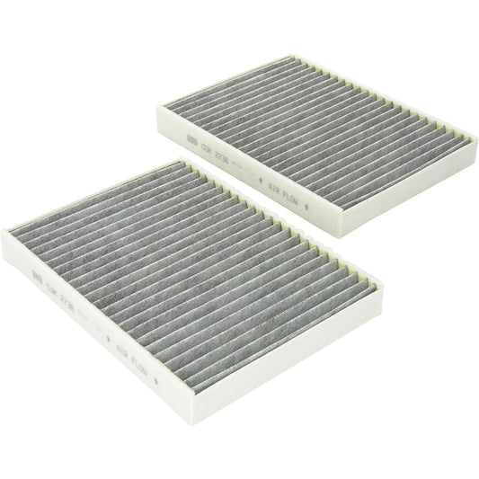 Mann-Filter CUK 2736-2 Cabin Filter with Activated Carbon for Select BMW Models - Set of 2