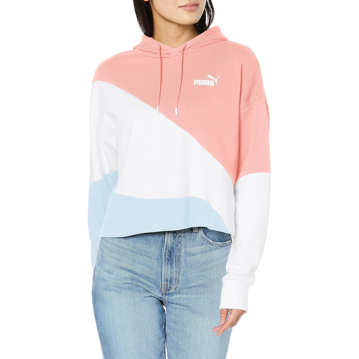 [PUMA] Hoodie Hoodie Sweatshirt POWER Cat Hoodie Sweatshirt TR 675694 Women's