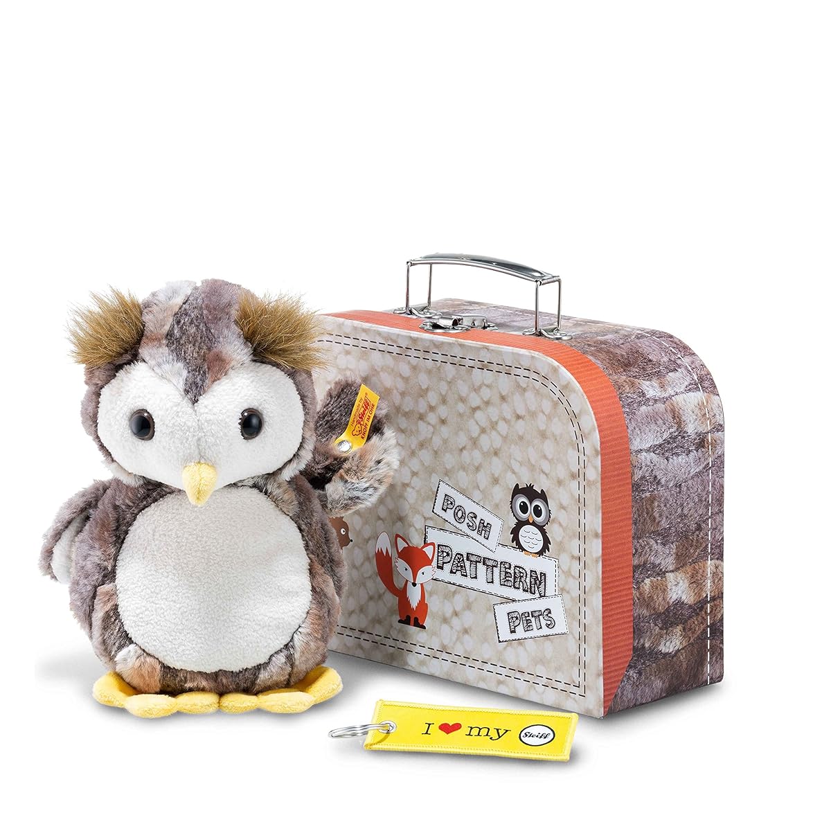 Steiff Kids Owl Suitcase 21cm 045639