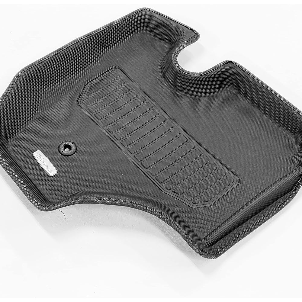 Clazzio Floor Mat 3D Type 1st Row Only Carry DA16T H25(2013)/9~ NEW Rubber Type Black ES-4005 [5ESA4005K]
