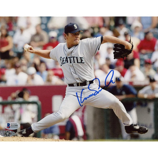 Daimashin Kazuhiro Sasaki Autographed Poster Beckett Company On-site Visual Certificate Included Seed Stars Authenticity Certificate Included Mariners MLB Rookie of the Year BayStars Hall of Fame