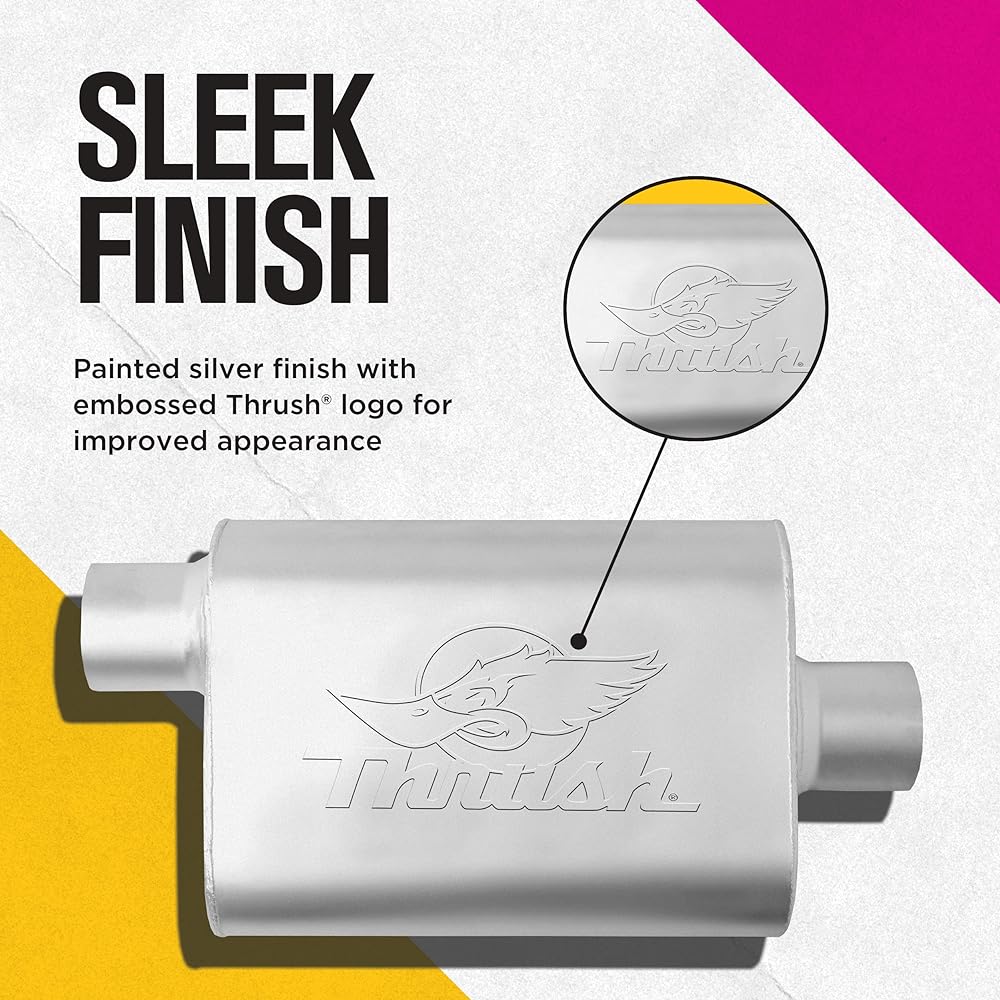 Thrush Thrush Welded 17651 Exhaust muffler