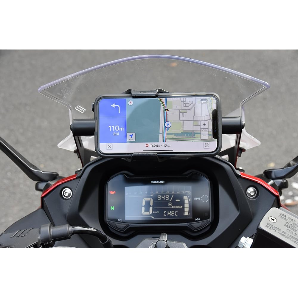 World Walk GSX250R dedicated smartphone mounting bar gsx250r-mount