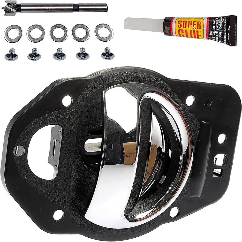 Apdty 91481 Interior door handle front or rear RH
