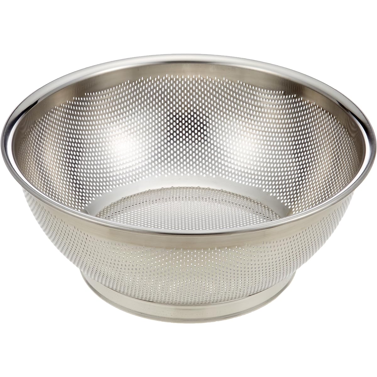 Sanpo Sangyo UK 18-8 Punching Shallow Colander 33cm