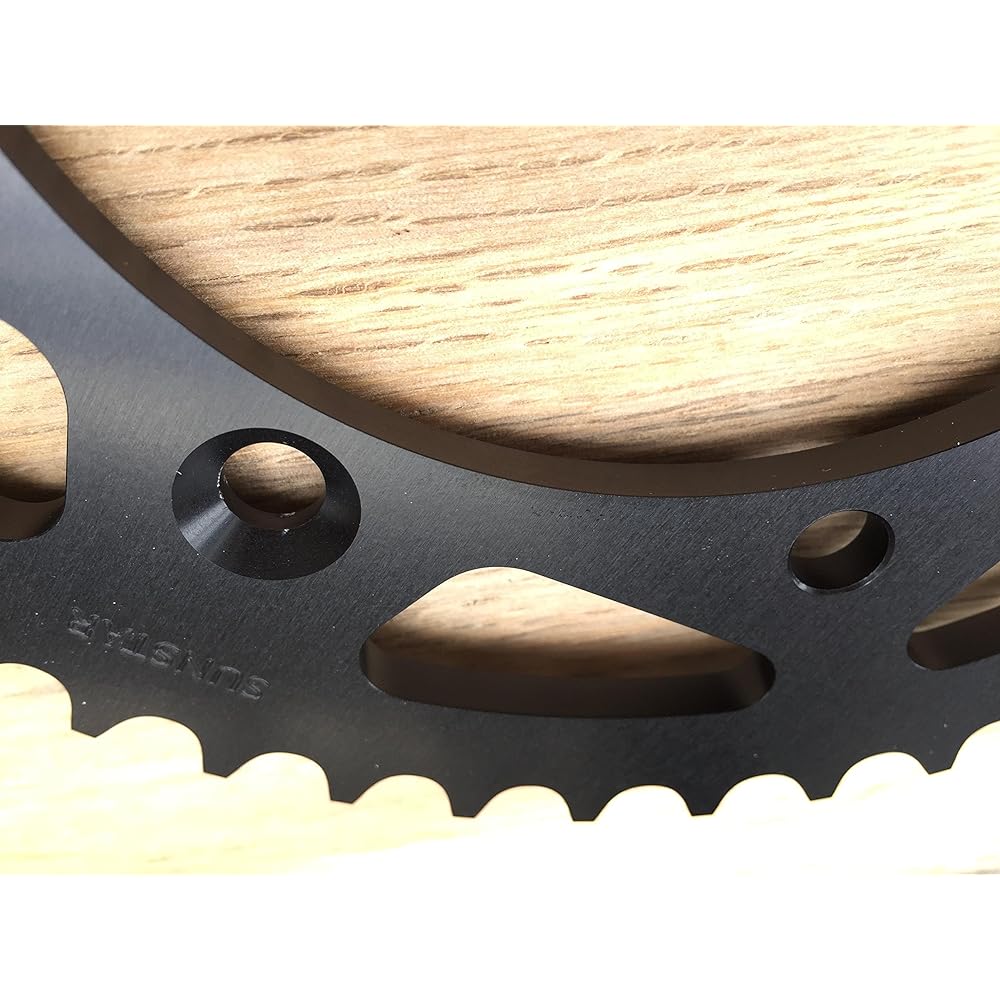 SUNSTAR Rear Sprocket Aluminum 420-47T Black CRF150R RK-004BK-47
