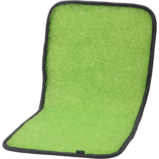 nishikawa [Nishikawa] Seat cushion L size (with backrest) Washable Non-stuffy Candy color Cloud Wave Green CG98109001G