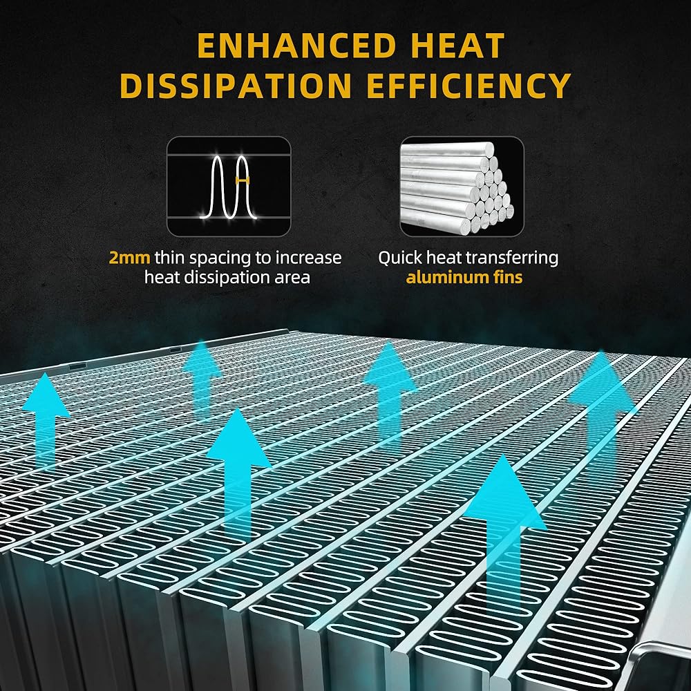 The radiator is compatible with the 2001-2006 Hyundai Erantra, 2003-2008 Hyundai Tibron 2.0L 2.7L L4 V6 DWRD1007