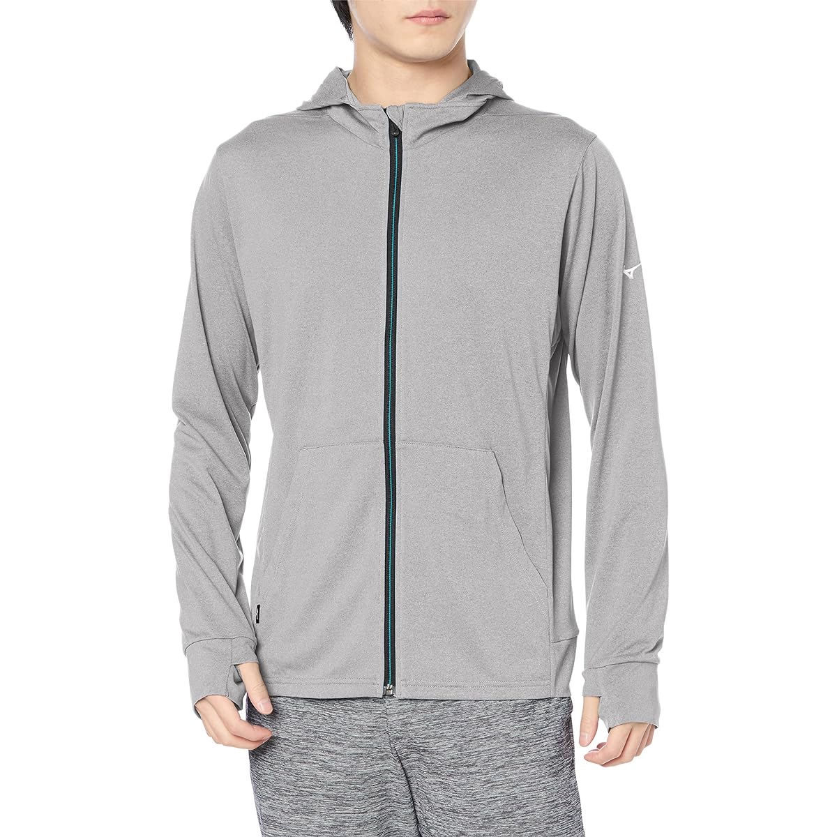 [Mizuno] Training Wear, Hoodie, Long Sleeve, Sweat Absorbent, Quick Drying, UPF15 32MA2027