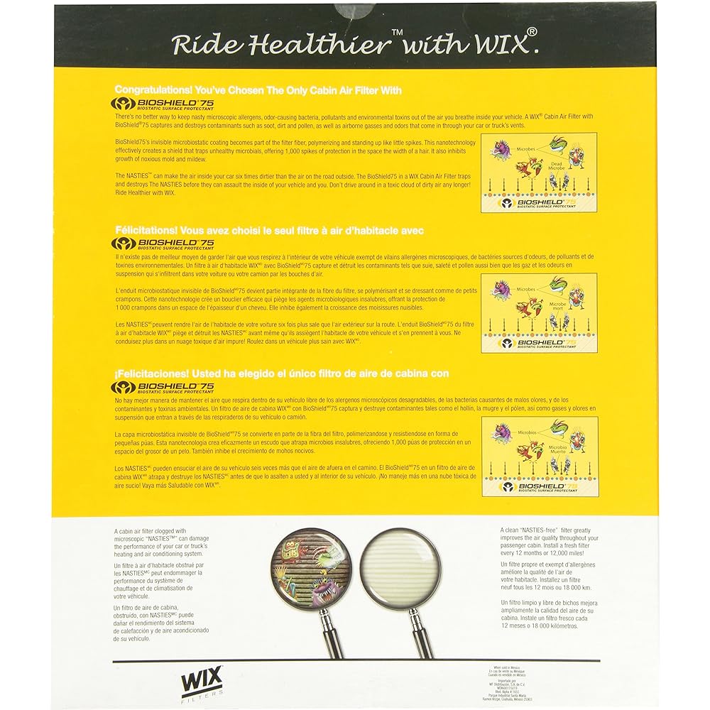 WIX Filter -24579 1 Cabin Air Panel