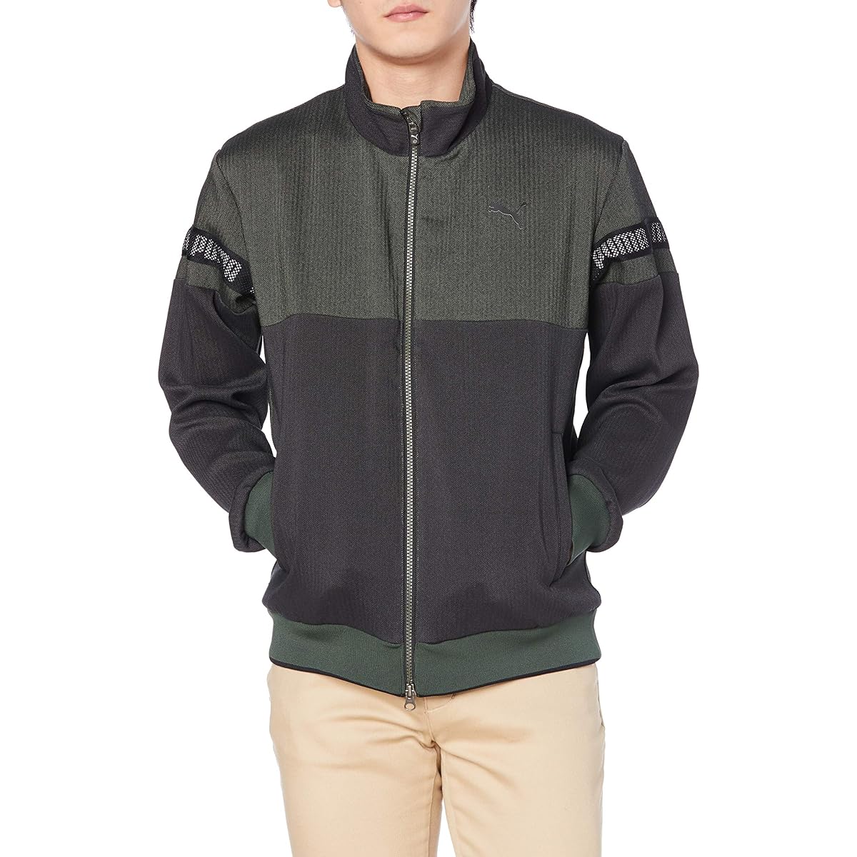 [PUMA] Golf Color Block Jacket Men's