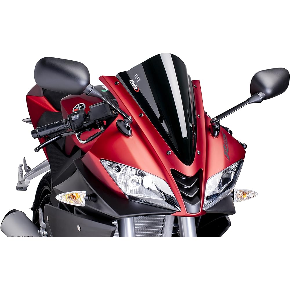 PUIG (POOCH,) Re-SINGUSUKURI-N YAMAHA YZF R125 08 'Black Puig-4637 N