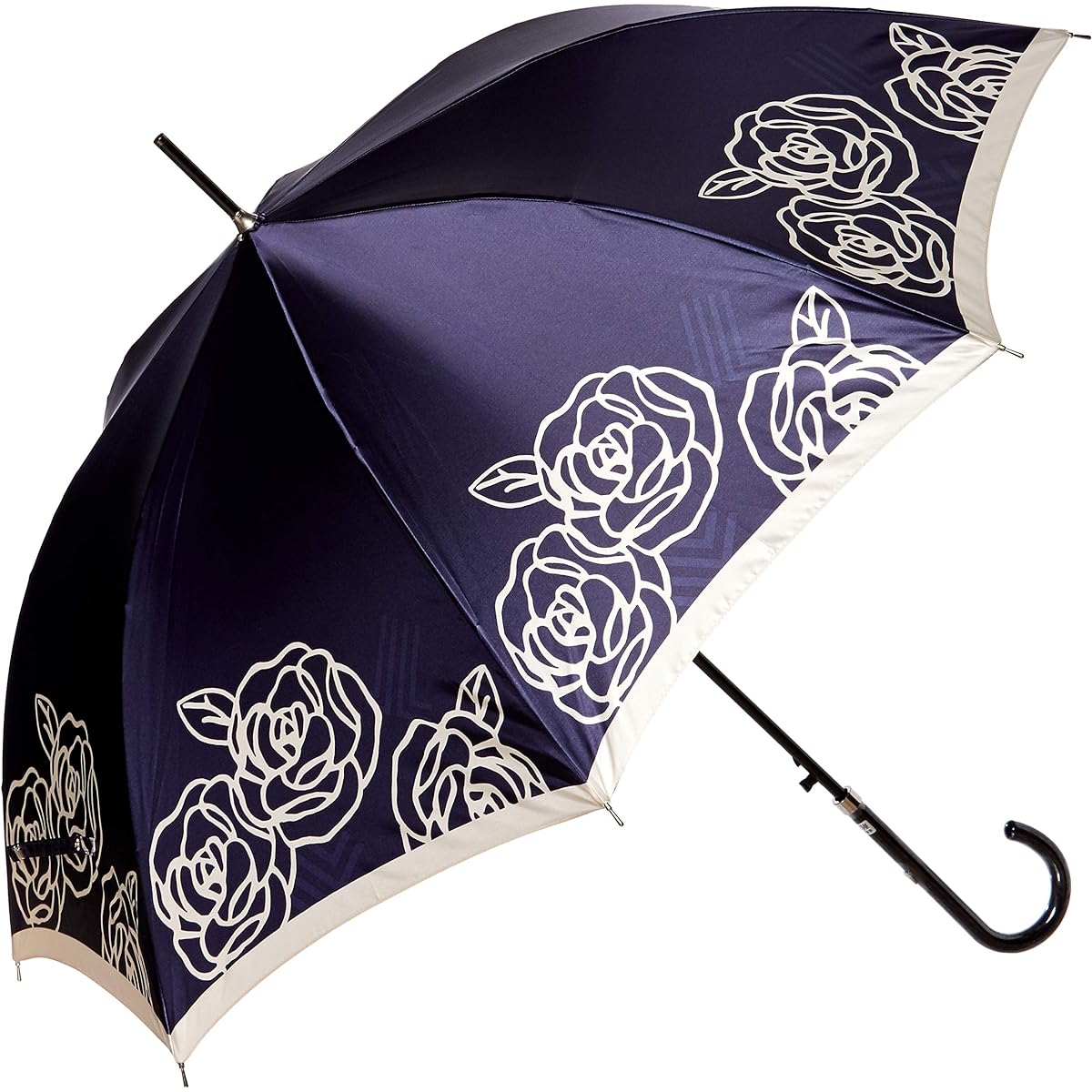 [Moonbat] Umbrella 21-083-21640-00-75-60 Women's Deep Blue Rib length: 60cm Total length: Approx. 82cm Diameter: Approx. 99cm Weight: Approx. 325g