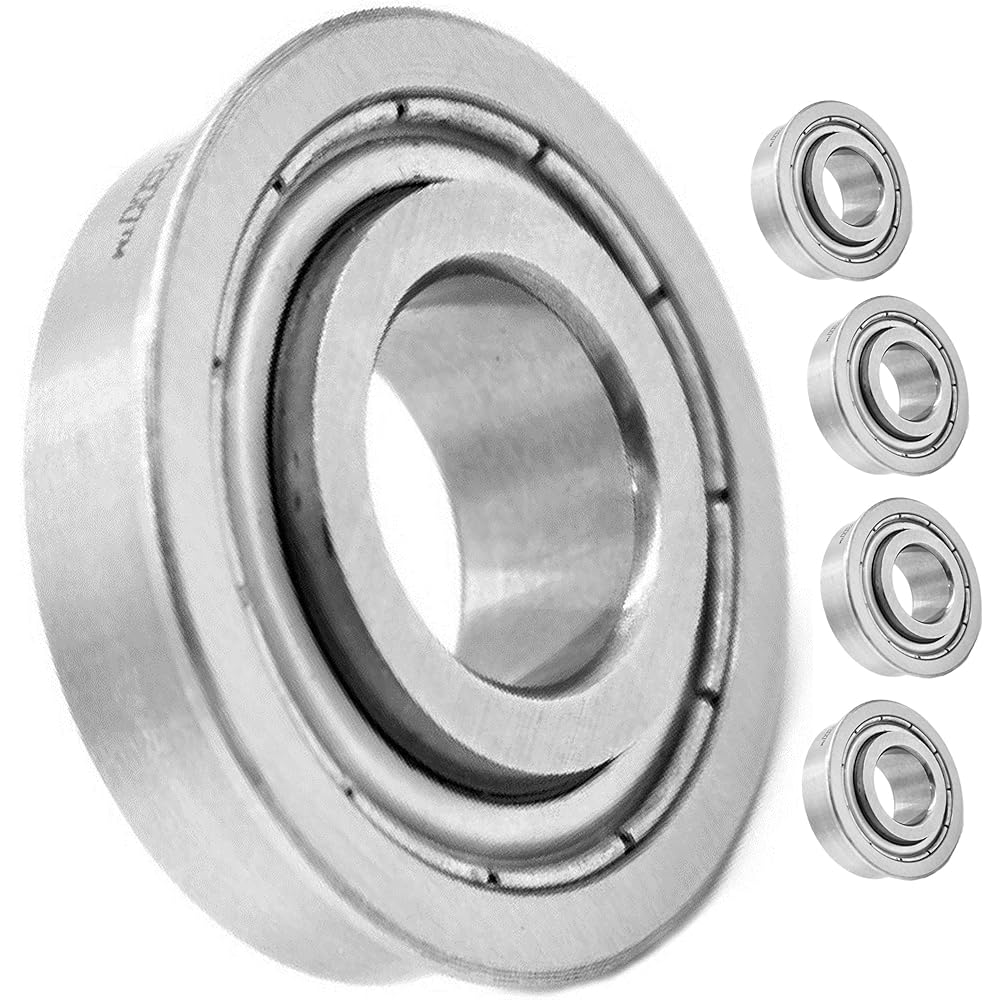 HD Switch - Pack of 4 - Front Wheel Bearing Rebuild Kit John Deere AM132365 5/8" Shaft EZtrak Z225 Z425 Z445 SST15 SST16 SST18
