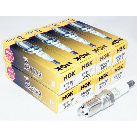NGK 3403 G-POWER Platinum Alloy Spark Plug TR55GP 8 pieces