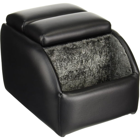 Ito Seisakusho Armrest Console Box Front Console for Light/Small Cars Black FC-1