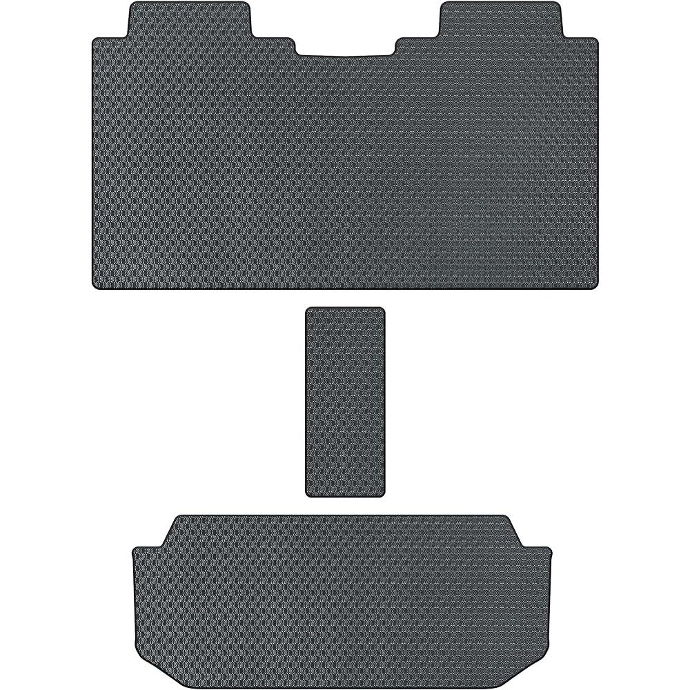 YMT 30 Series Alphard Gasoline Car S-C Package Rubber 2NDM+3RD+2nd Row Passage Mat 30AL-R-2ND3RD-S-C7