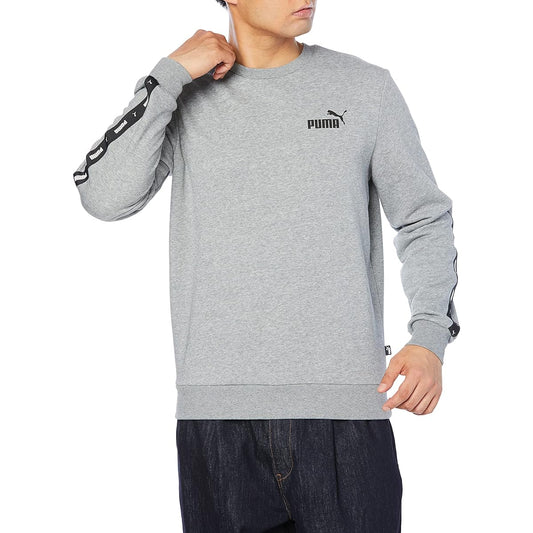 [PUMA] Sweat Trainer Crew ESS+ TAPE Crew Sweatshirt 849562 Men's