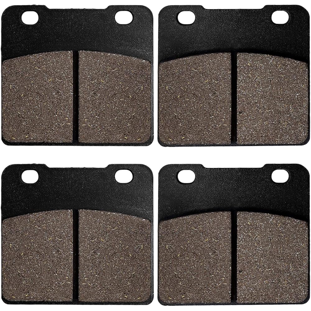 SOLLON Front and Rear Brake Pads for Suzuki Intruder 1400 VS1400 1987-2004 Cavalcade 1400 GV1400 1986 VL1500 VL 1500 W/X/Y/K1 1998-2001 GSX1100 GSX 110 GSX 0 1984-1986