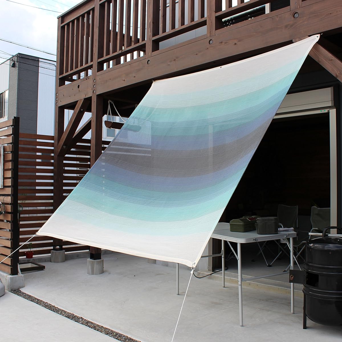 Ichiori Shade Sun Shade Screen Gradient Ocean