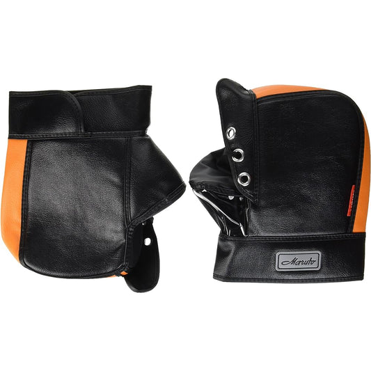 Okubo Seisakusho Motorcycle [F-1 Smart] Cold Protection Handle Cover (Orange) F1SM-3650