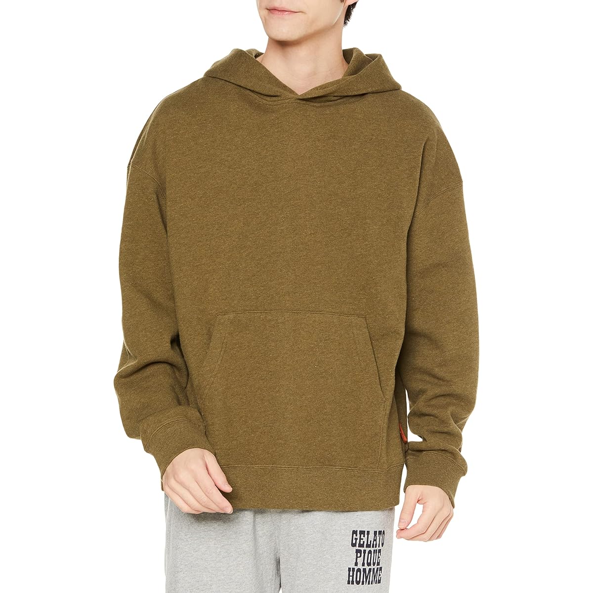 [Gelato Pique] HOMME Recycled Fleece Big Logo Parka PHCT224949 Men's