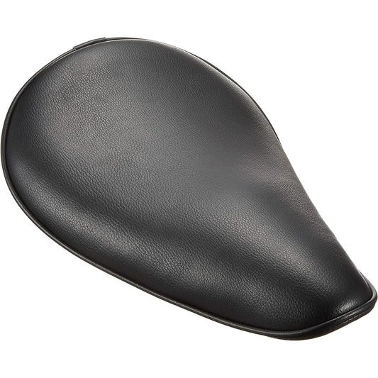 HEAVEN'S Long Nose Foam Solo Seat Back Side Up Smooth Black G-BK-S