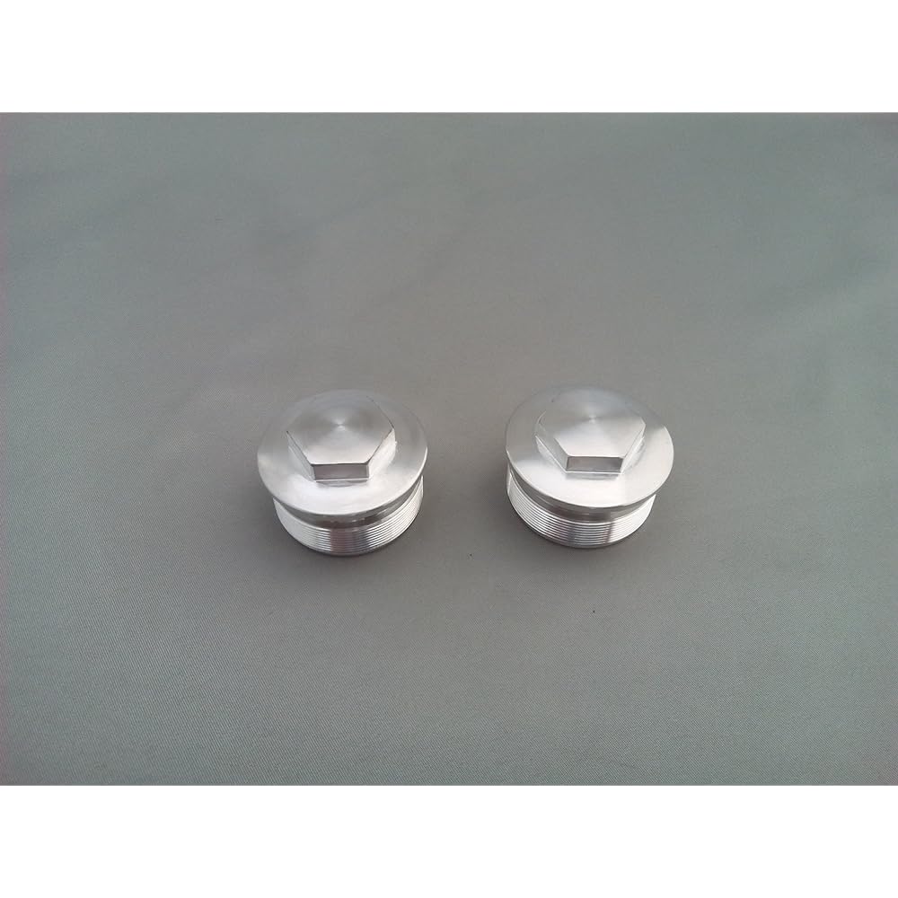 Benten Parts Virago 250 Front Fork Top Cap Bolt Duralumin, Aluminum Restoration Custom Replacement