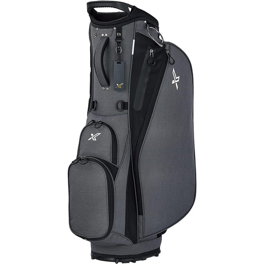 DUNLOP Golf Caddy Bag XXIO Men's GGC-X141 Charcoal/Gray Golf Bag