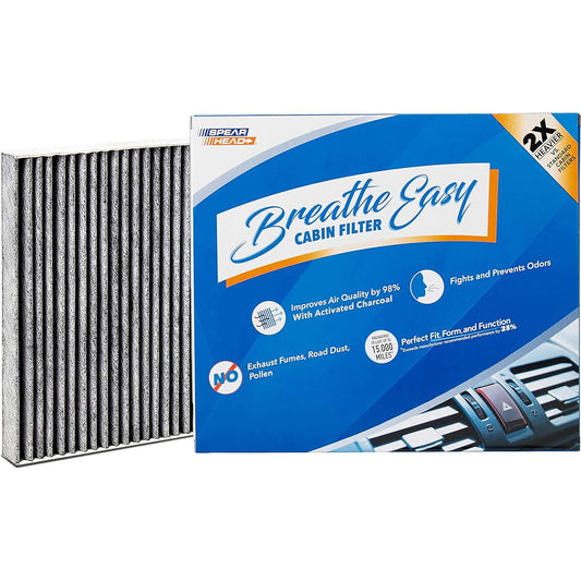 SpearHead Premium BREATHE EASY Cabin Filter Up to 25%Long life Activated carbon (Be-182)