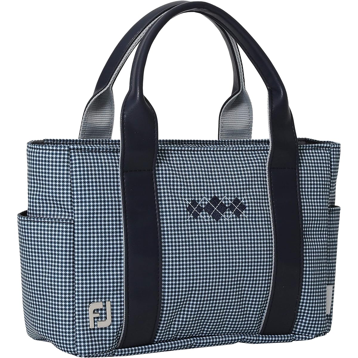 [Footjoy] FJ Argyle Series Round Pouch 21 Women's 31532 White