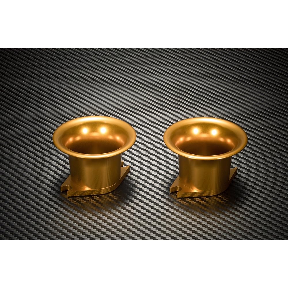 U-KANAYA Aluminum Billet Air Funnel Gold FLGD for FCR Large Body