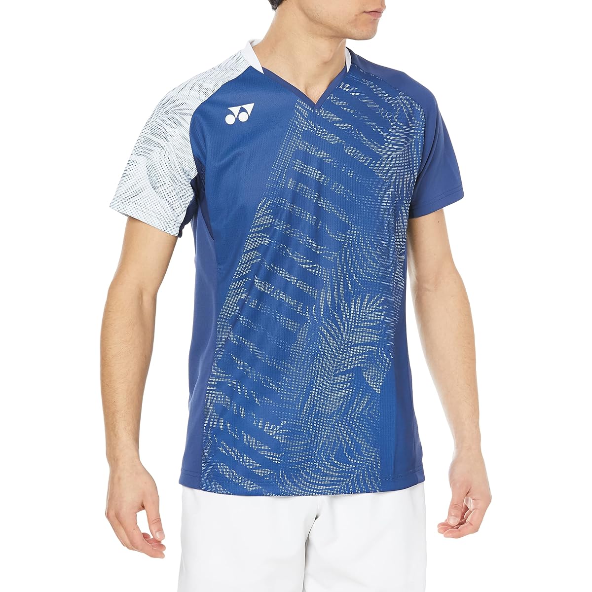 [Yonex] Men's Short Sleeve Shirt Game Shirt (Fit Style)