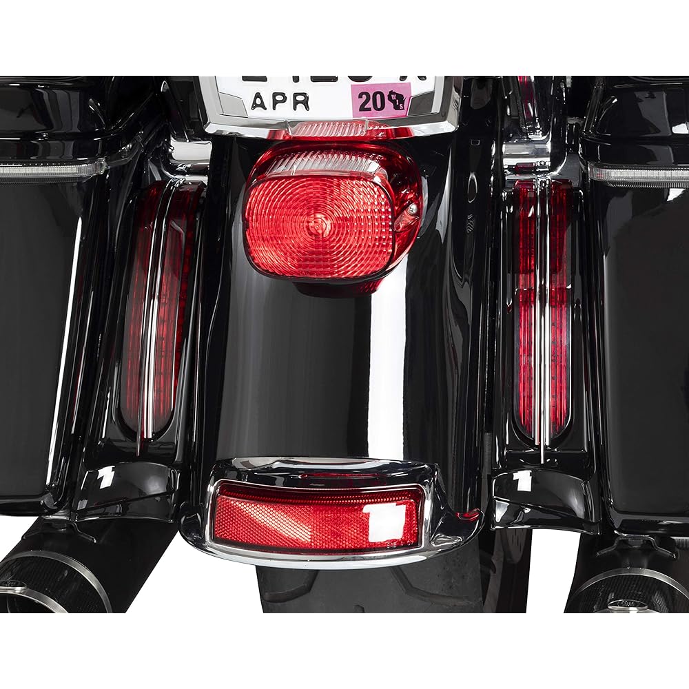 CIRO Filler Panel Light Ultra Road King Red LED and Red Lens Black