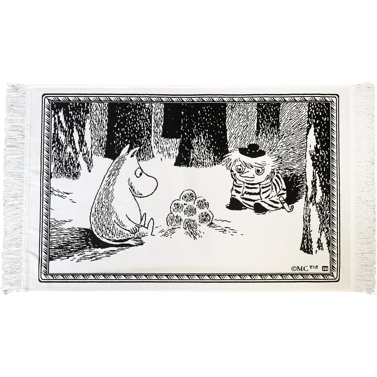 Marushin Entrance Mat MOOMIN H60 x W100cm Staring 1445011500