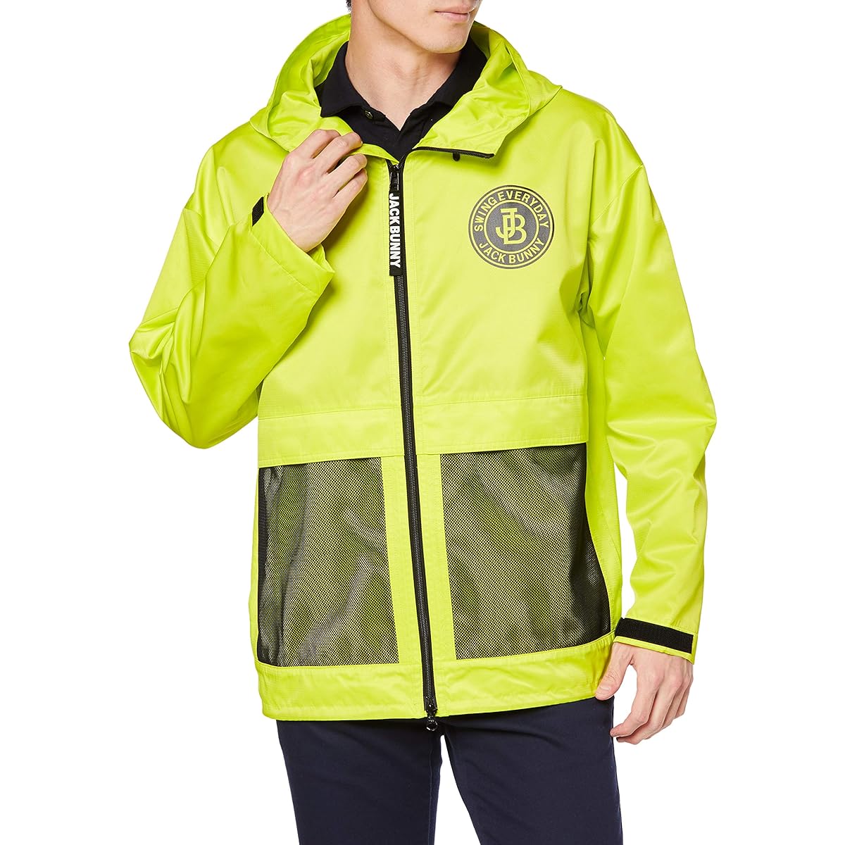 [Jack Bunny] Men's Water Repellent Zip Up Blouson (TUFLEX) / Outerwear Golf / 262-1120109