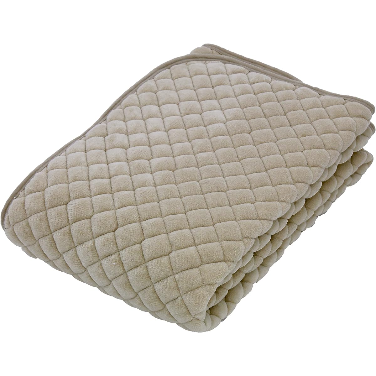 nishikawa [Nishikawa] Bed pad/bed pad beige double cotton Mayer pokopoko bed pad 5HP850D