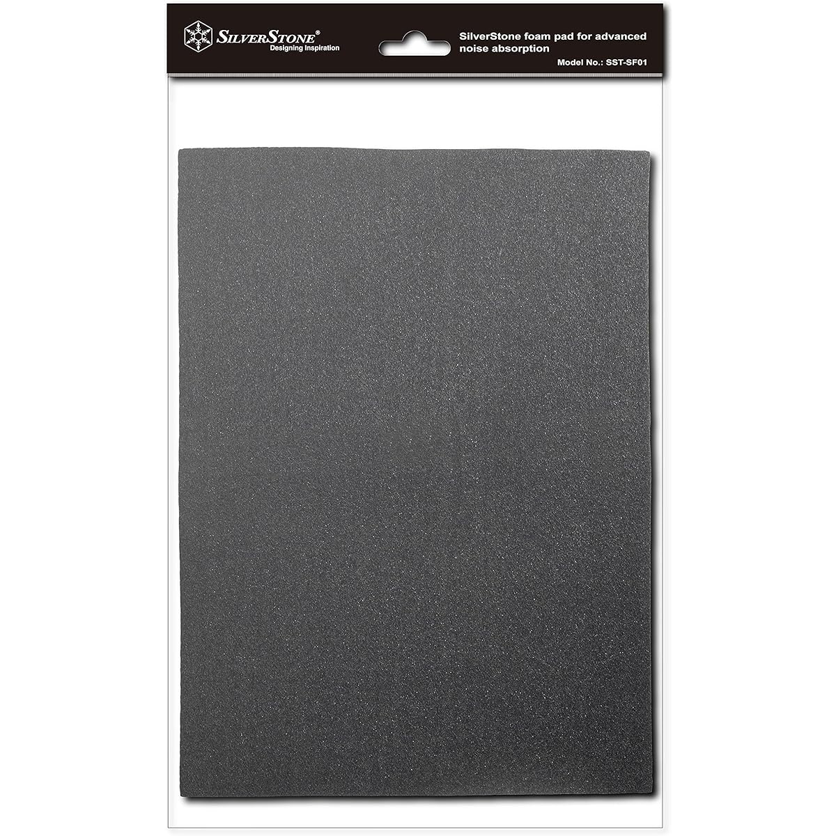 SILVERSTONE Technology EPDM Soundproof Form/Noise Absorption Material High Adhesive Pack 2 Pack SF01-USA