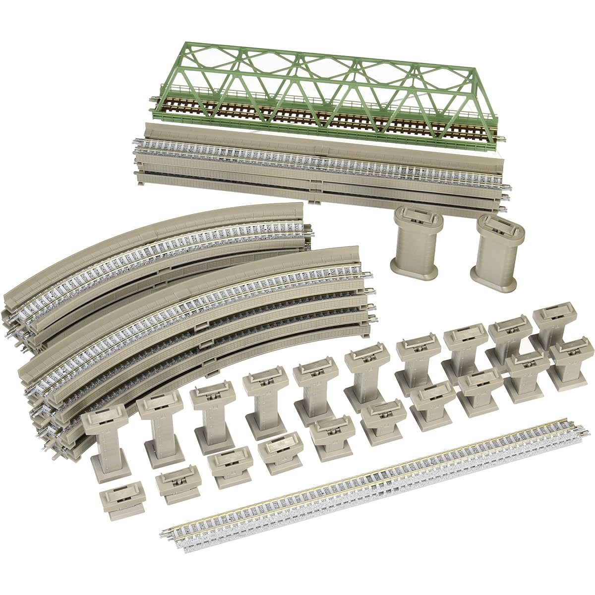 TOMIX N gauge rail set grade crossing set C pattern 91027 railway model rail set