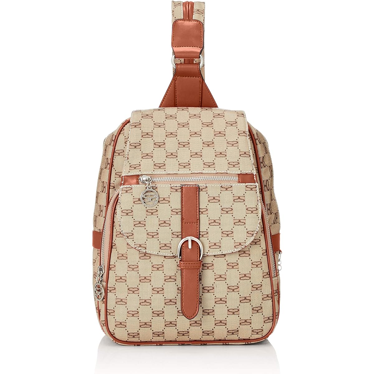[Savoy] Backpack 8475528 Women's Beige Brown