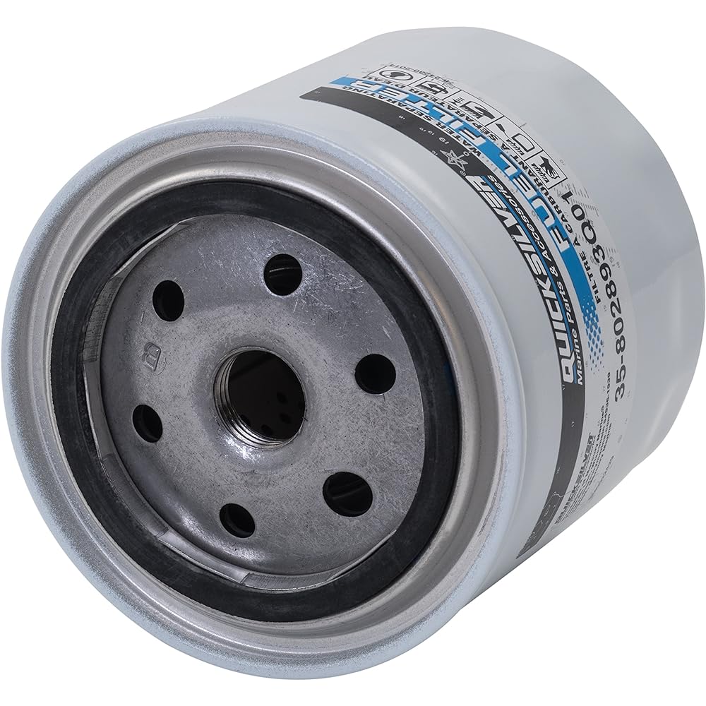 QuickSilver 802893Q4 Mizummer Pilled Fuel Filter Mercury and Mariner Outdoor Mercury Mercruiser Stern DRIVE & INBOARD engine