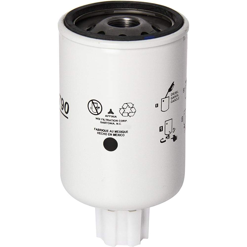 WIX Filter -33790 Highly Durable Spin On fuel Separator 1 Pack